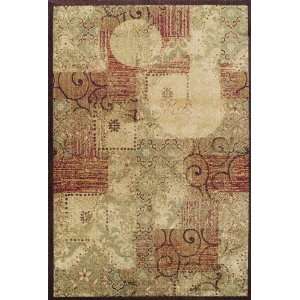  Modern Area Rugs Contemporary Geometric Boxes 5x8 Tan 