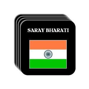  India   SARAY BHARATI Set of 4 Mini Mousepad Coasters 