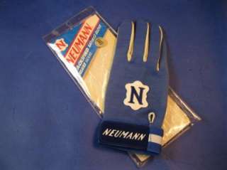 Neumann Tackified Right Hand Batting Glove Deluxe Model XL Blue NEW 