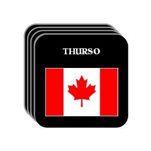  Canada   THURSO Set of 4 Mini Mousepad Coasters 