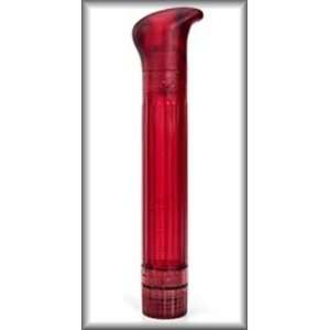   Inch 10 Function Waterproof Vibrating Ribbed Massager   Thumper   Red