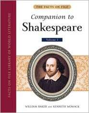 The Facts On File Companion to Shakespeare 5 Volume Set, (0816078203 