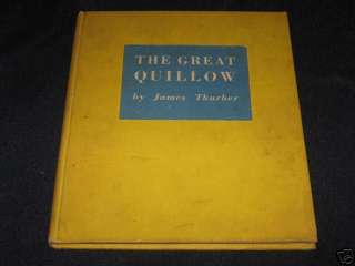 The Great Quillow  Thurber   First Edition  
