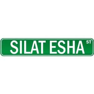   Silat Esha Street Sign Signs  Street Sign Martial Arts Home