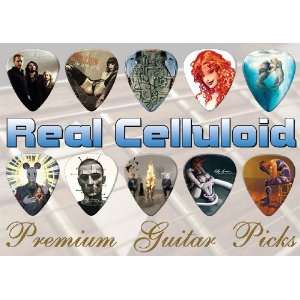  Biffy Clyro Premium Guitar Picks X 10 (TR) Musical 