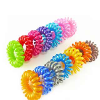 50 pcs fashion hairband hair rope Ponytail pigtai Bbc  