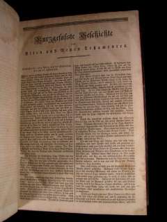 Biblia Heilige Schrist 1819 German folio Bible Bar Bear  