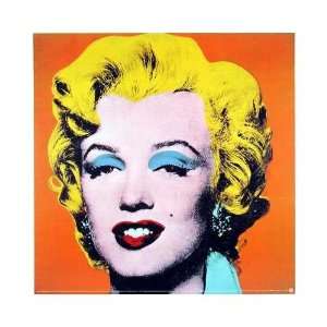  Marilyn Orange Oversize Poster Print