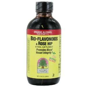    Flavonoids and Rose Hip Organic Alcohol 4 oz