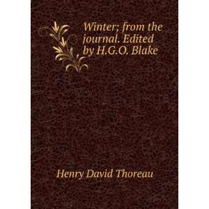  Winter from the Journal of Henry David Thoreau Books