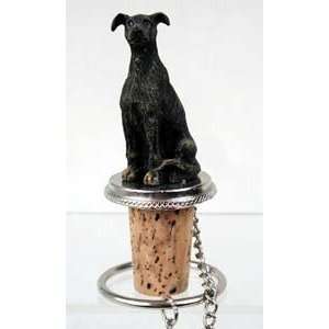 Greyhound Bottle Stopper (Brindle)