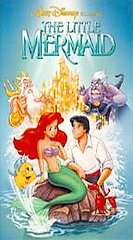 The Little Mermaid VHS, 1990  