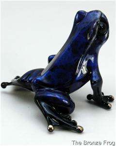 COSMOS ARTIST PROOF Frogman Tim Cotterill Bronze Frog  