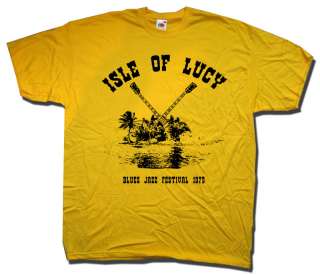 ISLE OF LUCY BLUES FESTIVAL T SHIRT SPINAL TAP  