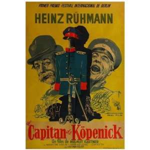 The Captain from Kopenick Movie Poster (11 x 17 Inches   28cm x 44cm 