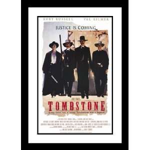  Tombstone 20x26 Framed and Double Matted Movie Poster 