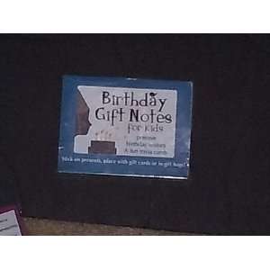  Birthday Gift Notes For Kids