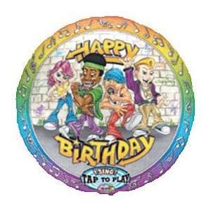   1043 28 Inch Rappers Birthday Singatune Balloon Toys & Games
