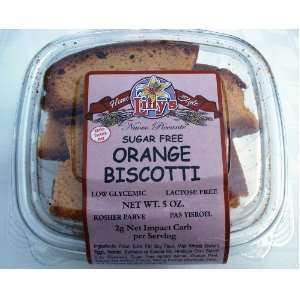 Biscotti Orange 5.oz Sugar Free From Lillys Home Style Bake Shop 