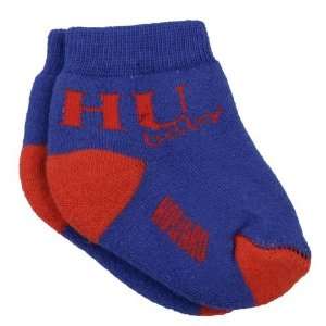   Bison Infant Royal Blue Red Team Logo Bootie Socks