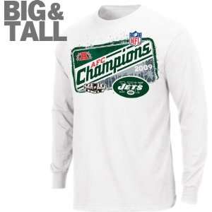 New York Jets Big & Tall 2009 AFC Conference Champions Advancing Win 