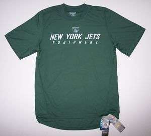 New York Jets NFL Equipment Dri Fit Shirt Size Large  