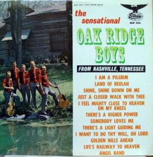 THE OAK RIDGE BOYS the sensational LP mint  SLP 356  