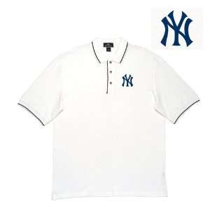 New York Yankees MLB Competitor Polo Shirt (White) (2X 