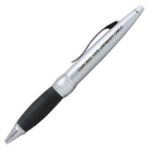 Cal State Chico Wildcats Brushed Silver Twist Ballpoint Pen  