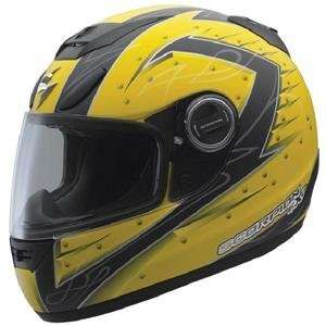  Scorpion EXO 700 Rivet Matte Helmet   X Small/Yellow 