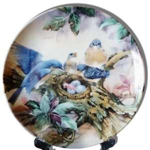 of Promise Bird Collectors Plate by Lena Liu from the Natures Poetry 