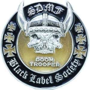  Black Label Society Doom Trooper BELT BUCKLE Official 