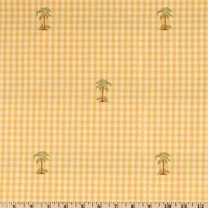  54 Wide Jacquard Palmetto Key Apricto Fabric By The Yard 