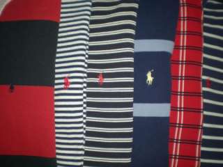 767 Mens Ralph Lauren Polo Short Sleeve Golf Shirt Lot of 6 XXL 2XL 