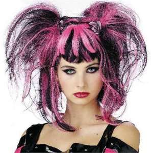  Wig Bad Fairy Black Pink 