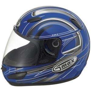  GMax GM38S Helmet   3X Large/Blue/Black/White Automotive