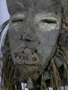   African Tribal Mask DAN WE WOBE Ceremonial Mask Collectible  