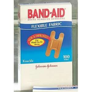 Johnson & Johnson Band Aid Flexible Fabric Knuckle Adhesive Bandage 