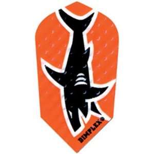    Dimplex Slim Flights   Black Shark   Orange