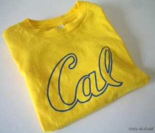 Promo CAL Golden Bears Berkeley Cotton T shirt Mens M  