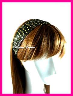 Boho Hippie Bohemian Retro Gold Queen Glam Headband Hairband Head Hair 