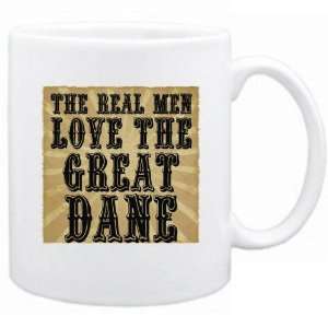  New  The Real Men Love The Great Dane  Mug Dog