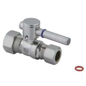   Quarter Turn Valve with 1/2 Inch Copper Comp and 1/2 Inch OD Comp