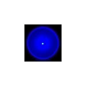  Flashing Blue Translucent Circle Blinkies