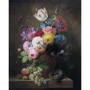  Arnoldus Bloemers   A Rich Still Life of Roses