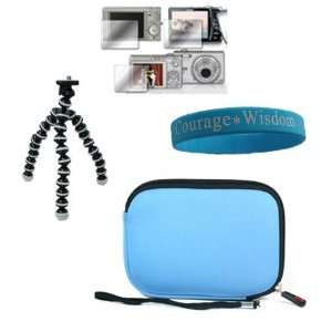   Bloggie full hd touch camera + Tripod for Sony Bloggie + Blue