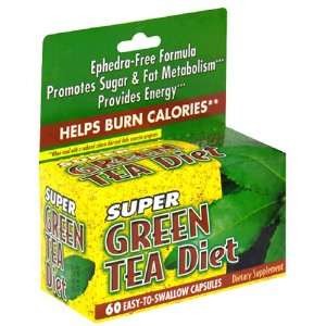   Bounty Super Green Tea Diet, 60 Capsules
