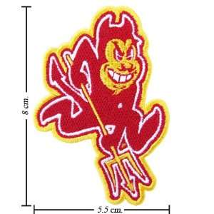 3pcs Arizona State Sun Devils Logo Embroidered Iron on Patches Kid 