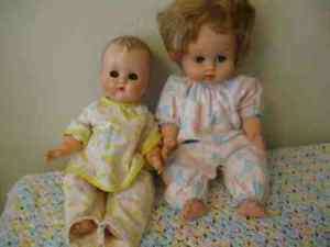Vintage VOGUE GINNY Baby and BETSY WETSY Ideal Doll  
