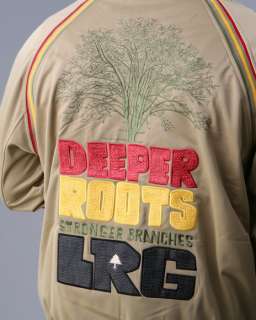   and embroidered text that reads deeper roots stronger branches 2xl
